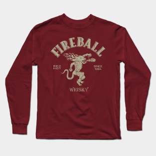 VINTAGE- FIREBALL WISKY SINCE 1984 Long Sleeve T-Shirt